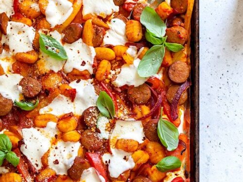 Sheet Pan Pasta Bake Recipe Two Peas & Their Pod