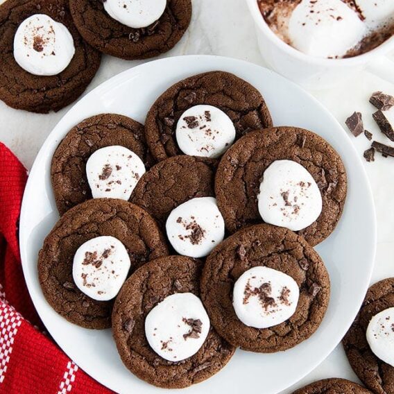 Hot Cocoa Cookies - Two Peas & Their Pod