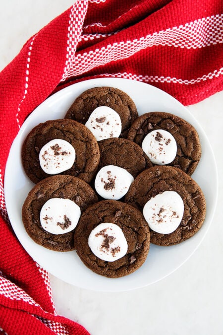 Hot Cocoa Cookies - Two Peas & Their Pod