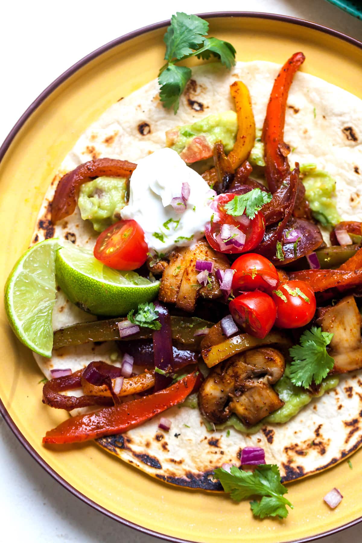 Vegetarian Fajitas Two Peas And Their Pod