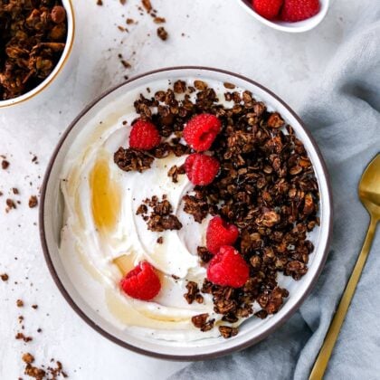 Chocolate Espresso Granola - Two Peas & Their Pod