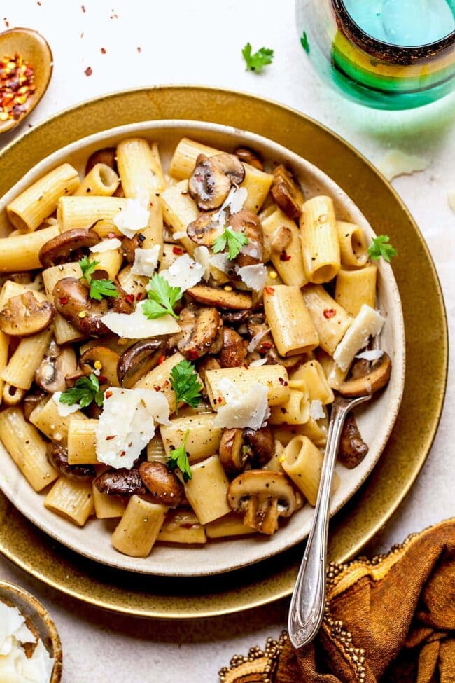 Easy Sauteed Mushroom Pasta Recipe Atonce