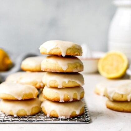 Glazed Lemon Cookies - Two Peas & Their Pod