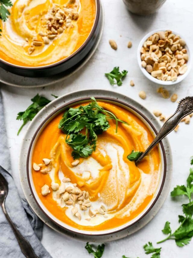 Carrot Ginger Soup - Two Peas & Their Pod