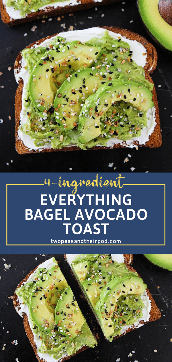 Avocado Toast with Everything Bagel Seasoning - The Urben Life
