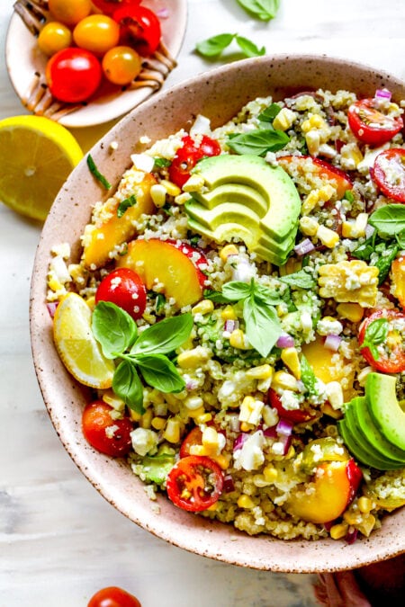 Summer Quinoa Salad - Two Peas & Their Pod