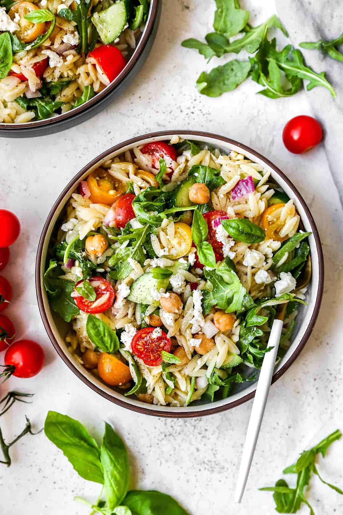 Easy Orzo Salad Two Peas And Their Pod
