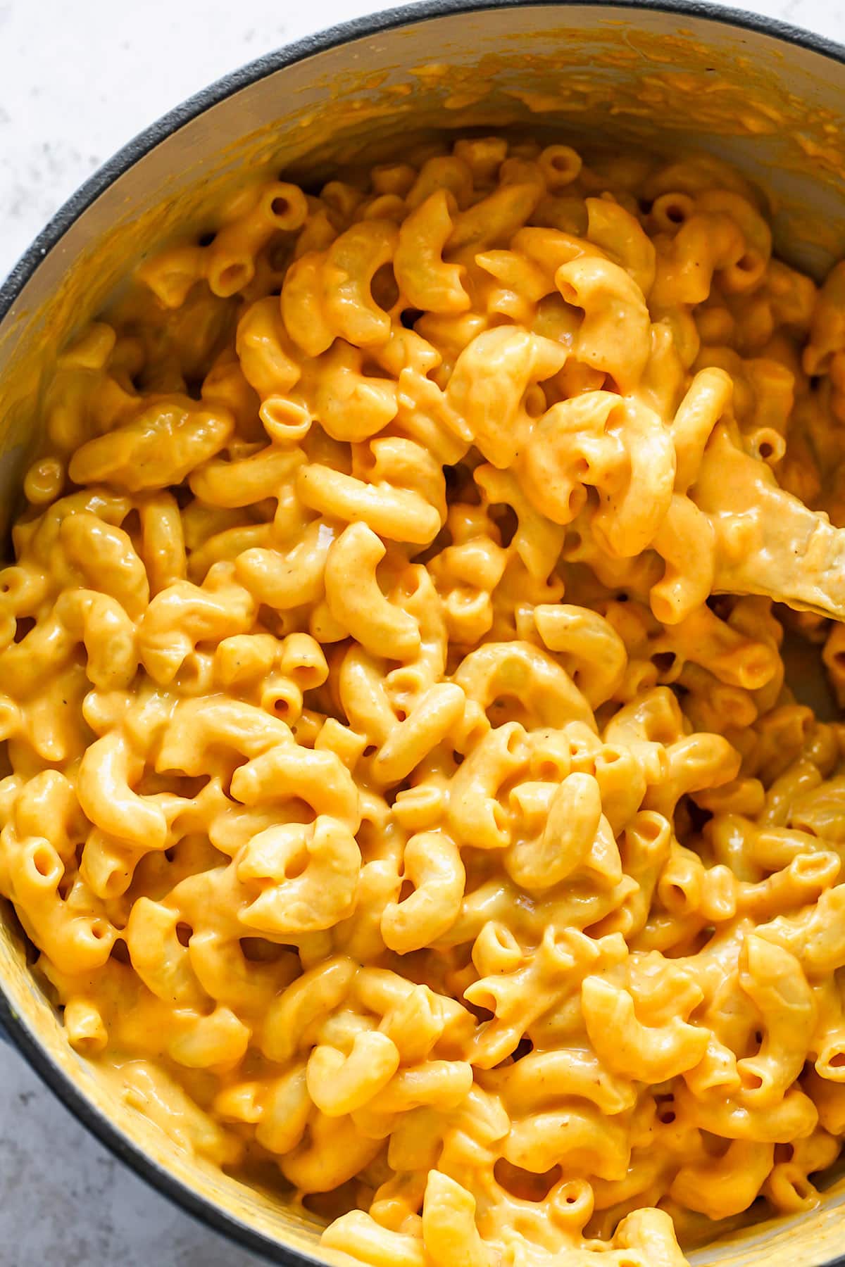 Pumpkin Mac And Cheese {Stovetop} - Two Peas & Their Pod