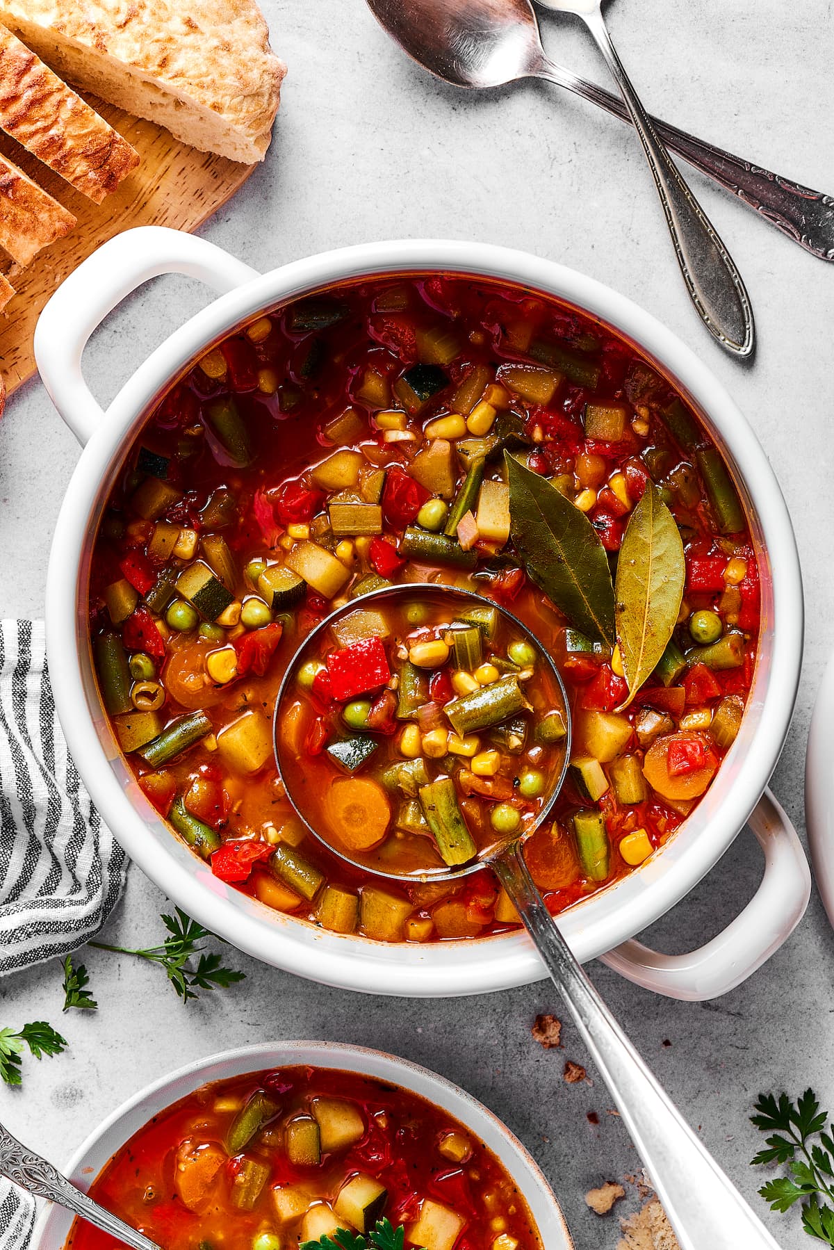 Easy Vegetable Soup – A Couple Cooks