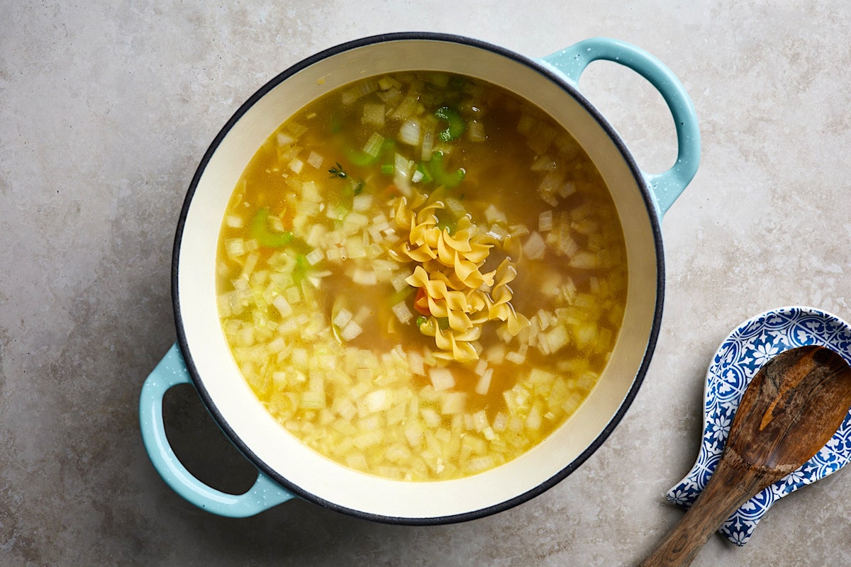 Classic Chicken Noodle Soup {30 Minutes} - Two Peas & Their Pod