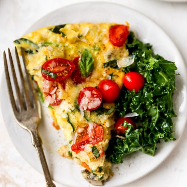 Vegetable Frittata - Two Peas & Their Pod