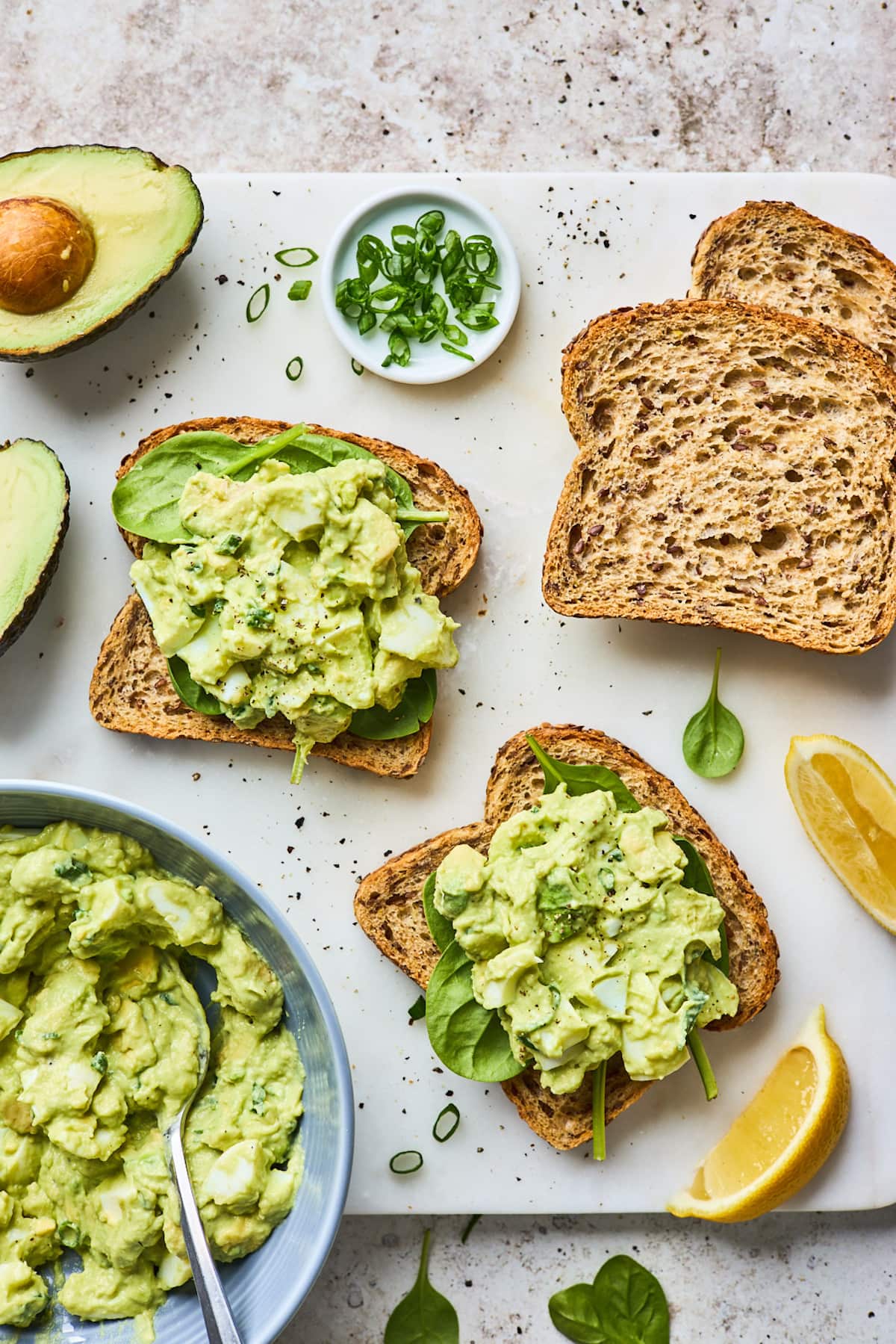 Avocado Egg Salad {Healthy} - Two Peas & Their Pod