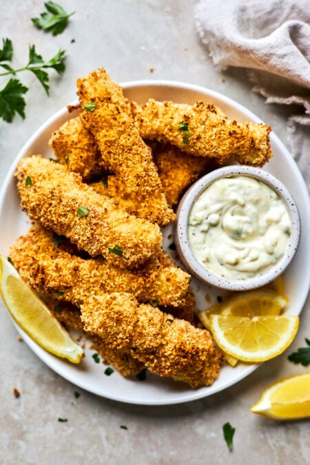 Homemade Fish Sticks - Two Peas & Their Pod