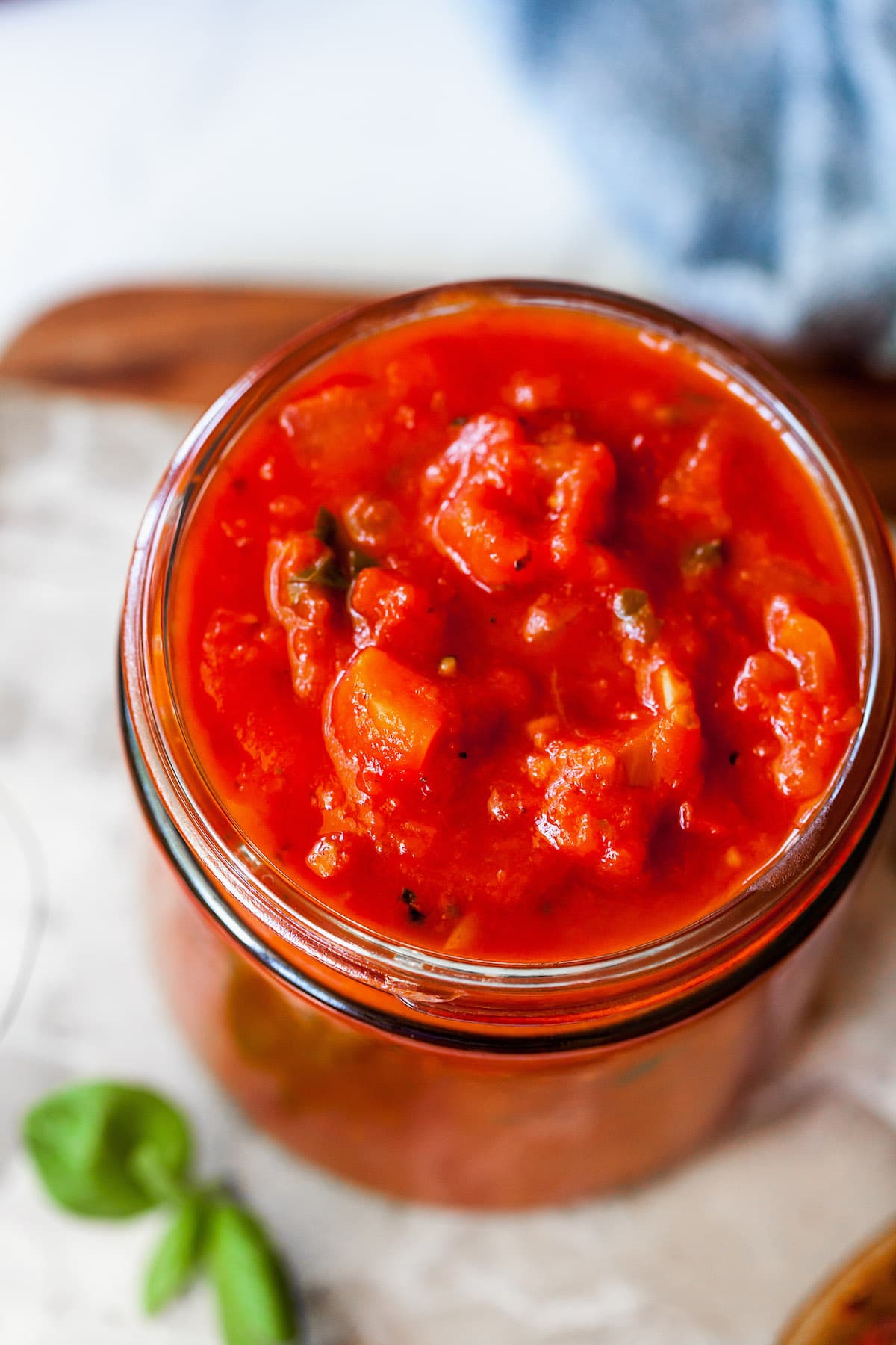 Easy Marinara Sauce {The BEST!} Two Peas & Their Pod