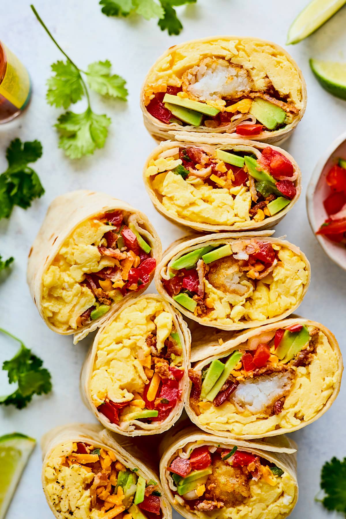 Breakfast Burrito - Two Peas & Their Pod