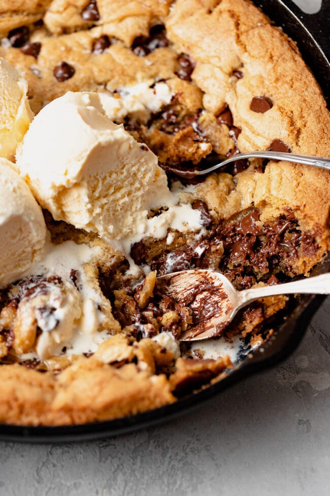 Chocolate Chip Skillet Cookie Recipe - The Art of Food and Wine