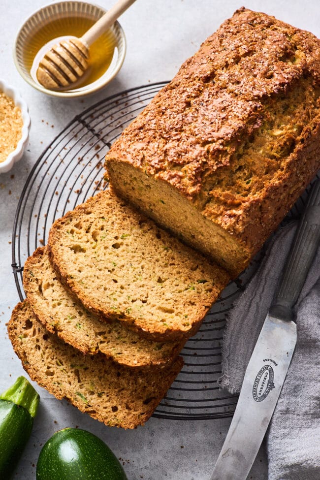 Healthy Zucchini Bread {the BEST!} - Two Peas & Their Pod