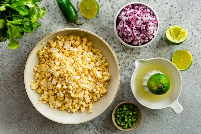 how to make corn salsa