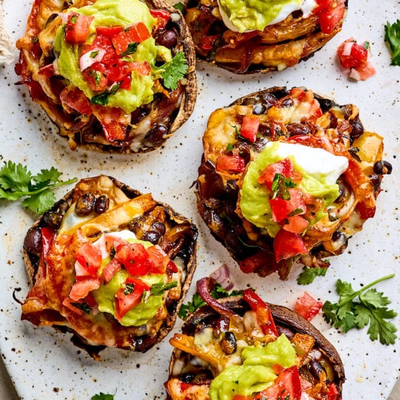 Stuffed Portobello Mushrooms - Two Peas & Their Pod