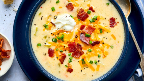 Potato Soup {the BEST!} - Two Peas & Their Pod