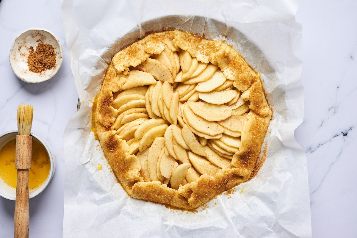 Apple Galette {Easy!} - Two Peas & Their Pod