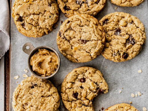 Oatmeal Peanut Butter Cup Cookies