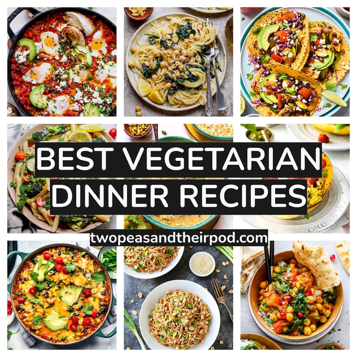 easy vegetarian dinner ideas