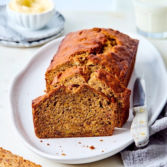 Easy Banana Bread Recipe - Two Peas & Their Pod