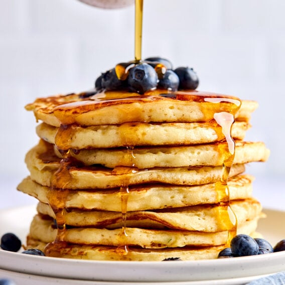 Blueberry Pancakes (best Recipe) - Two Peas & Their Pod