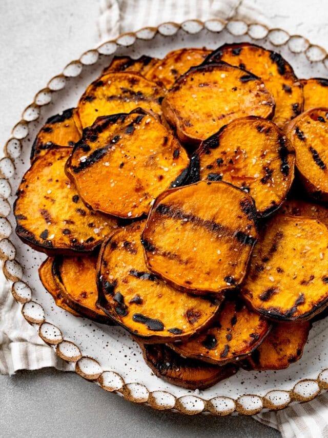 Maple Roasted Sweet Potatoes - Two Peas & Their Pod