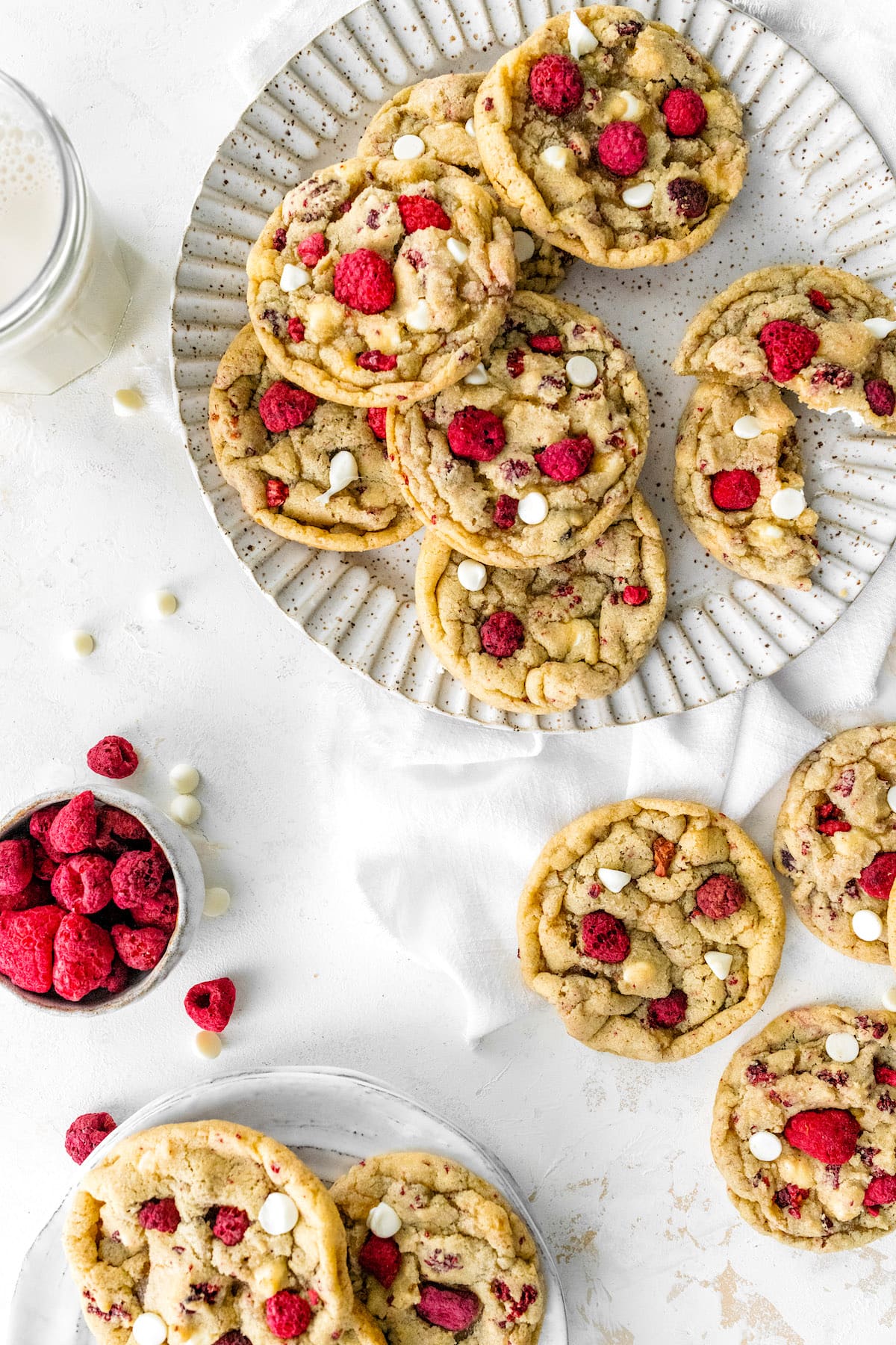 White Chocolate Raspberry Cookies Two Peas And Their Pod 