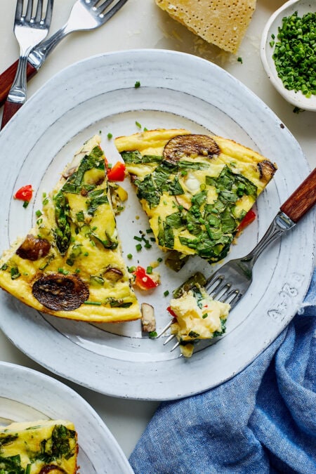 Cottage Cheese Frittata - Two Peas & Their Pod