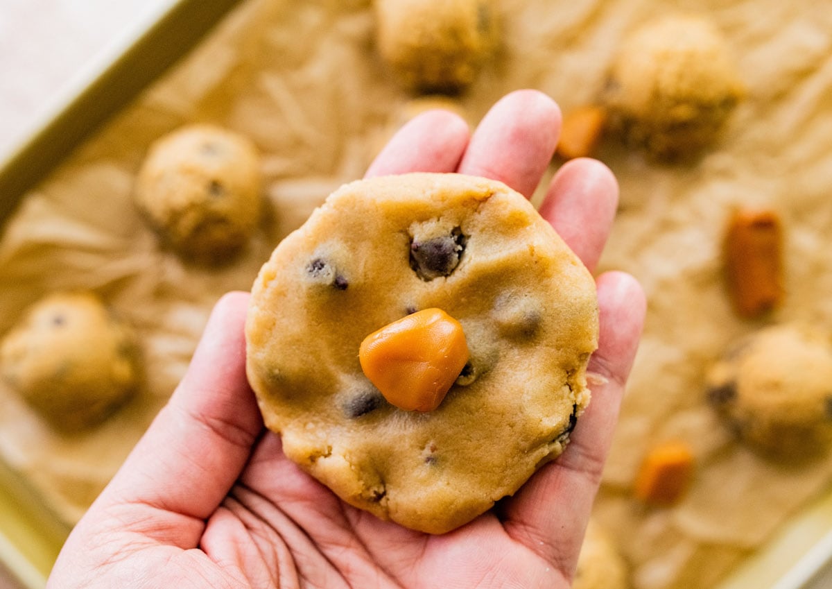 Pudding Chocolate Chip Cookies {Soft!} - Two Peas & Their Pod