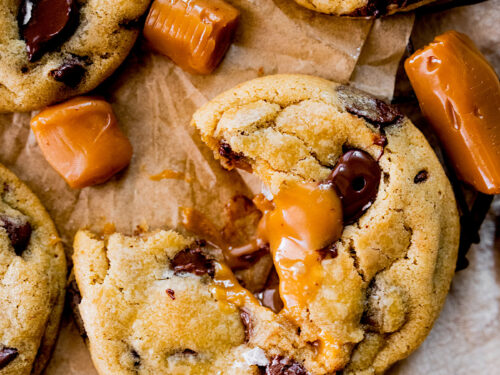 Salted Caramel Chocolate Chip Cookies - Sally's Baking Addiction