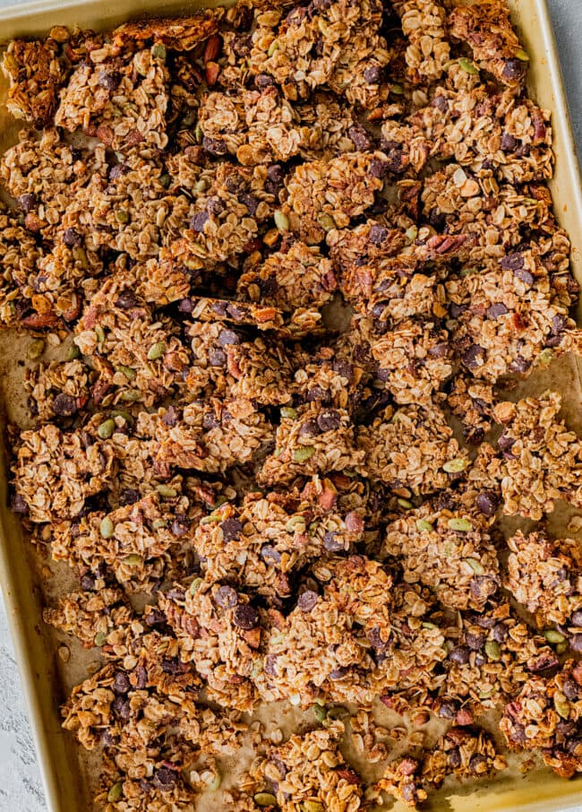 Chocolate Chip Cookie Granola Clusters Doctor Woao