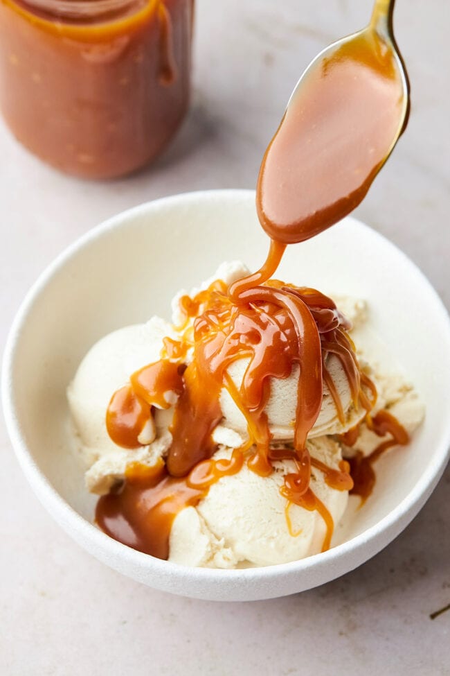 Salted Caramel Sauce- Two Peas & Their Pod