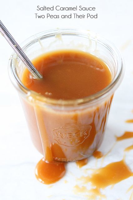 Salted Caramel Sauce- Two Peas & Their Pod