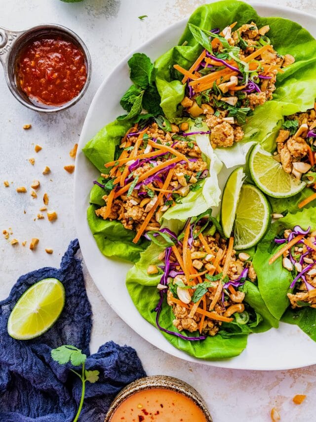 Lettuce Wraps - Two Peas & Their Pod