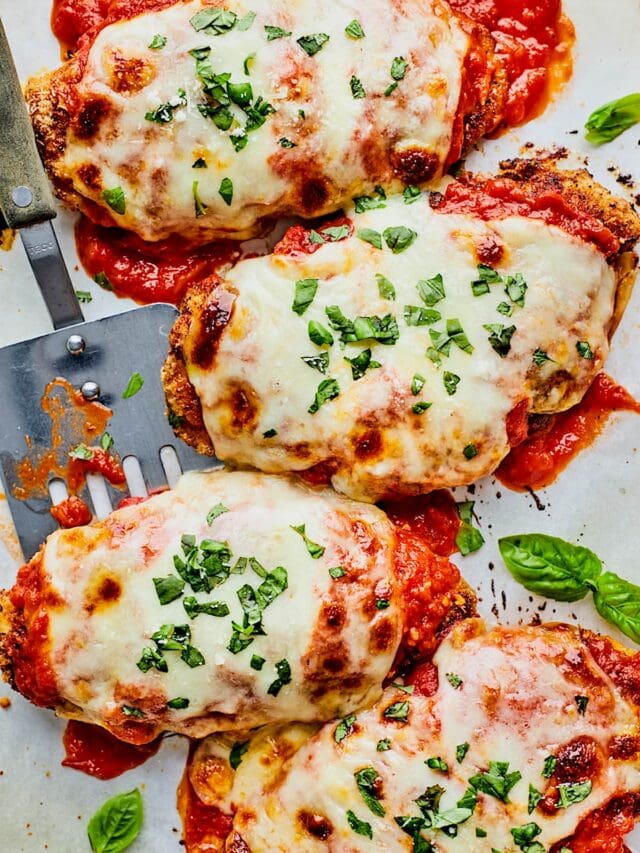 Chicken Parmesan - Two Peas & Their Pod