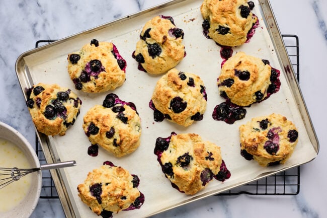 Blueberry Biscuits - Two Peas & Their Pod