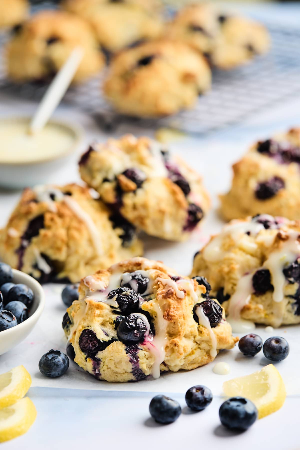 Blueberry Biscuits - Two Peas & Their Pod