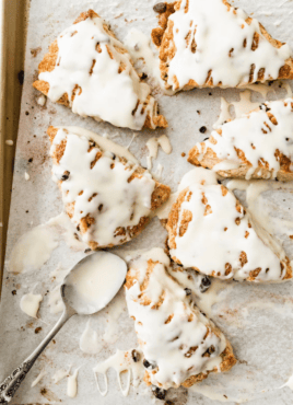 Cinnamon Raisin Scones