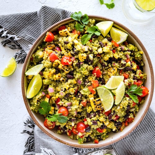 Southwest Quinoa Salad - Two Peas & Their Pod