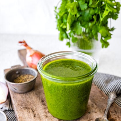 Cilantro Lime Vinaigrette - Two Peas & Their Pod