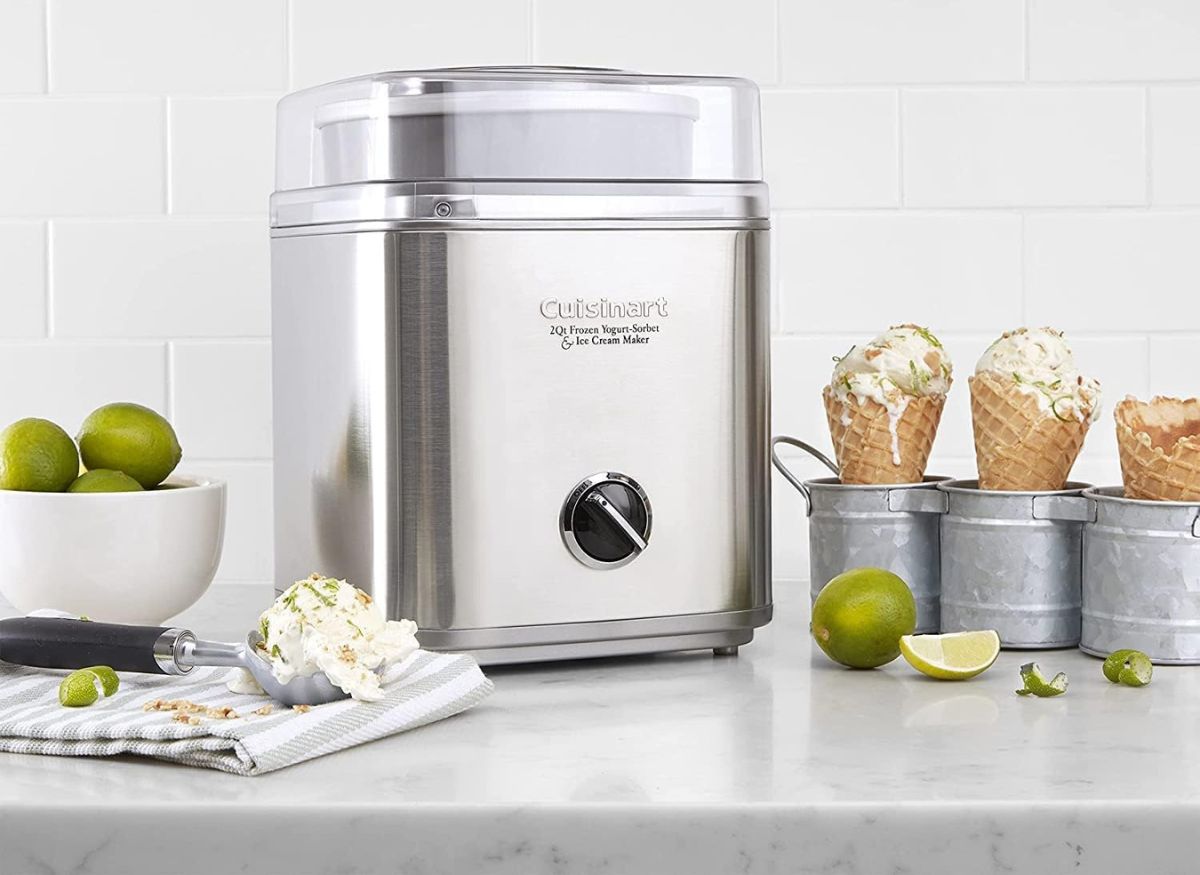 This personal ice cream maker churns out dessert in less than 30 minutes