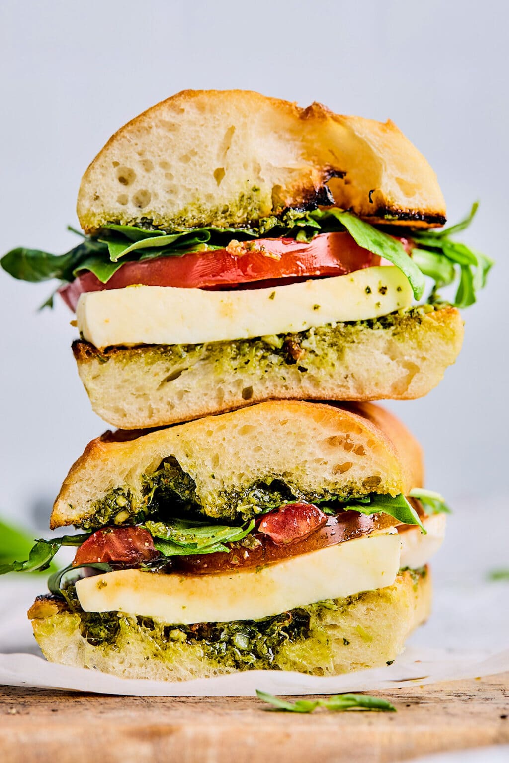 Caprese Sandwich - Two Peas & Their Pod