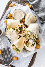 Chicken Caesar Wrap - Two Peas & Their Pod