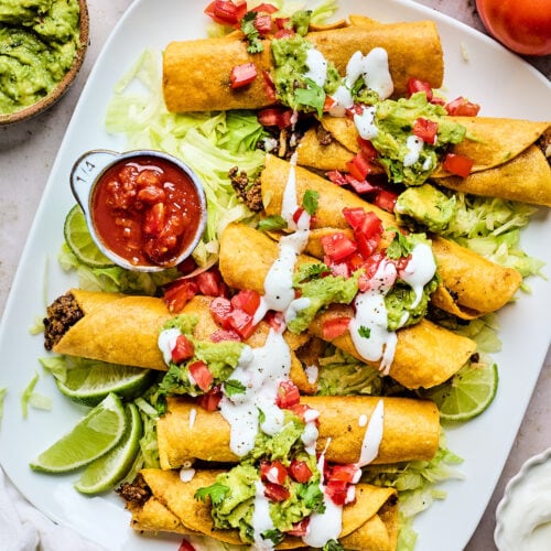 Beef Taquitos - Two Peas & Their Pod