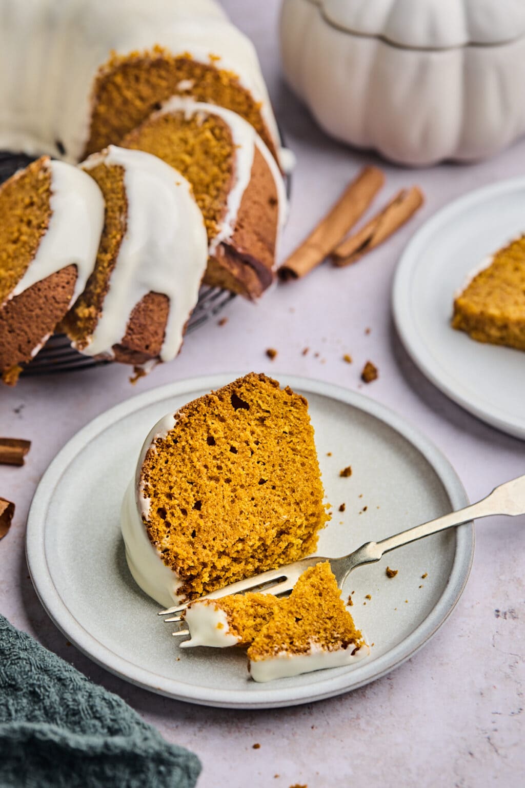 Pumpkin Bundt Cake - Two Peas & Their Pod