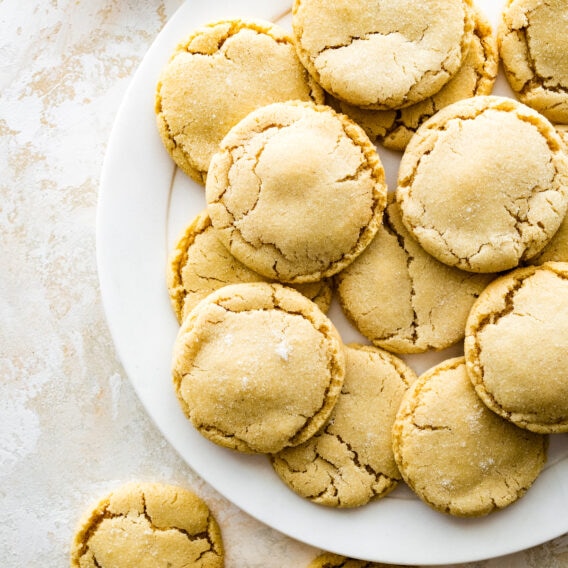 Brown Butter Sugar Cookies - Two Peas & Their Pod